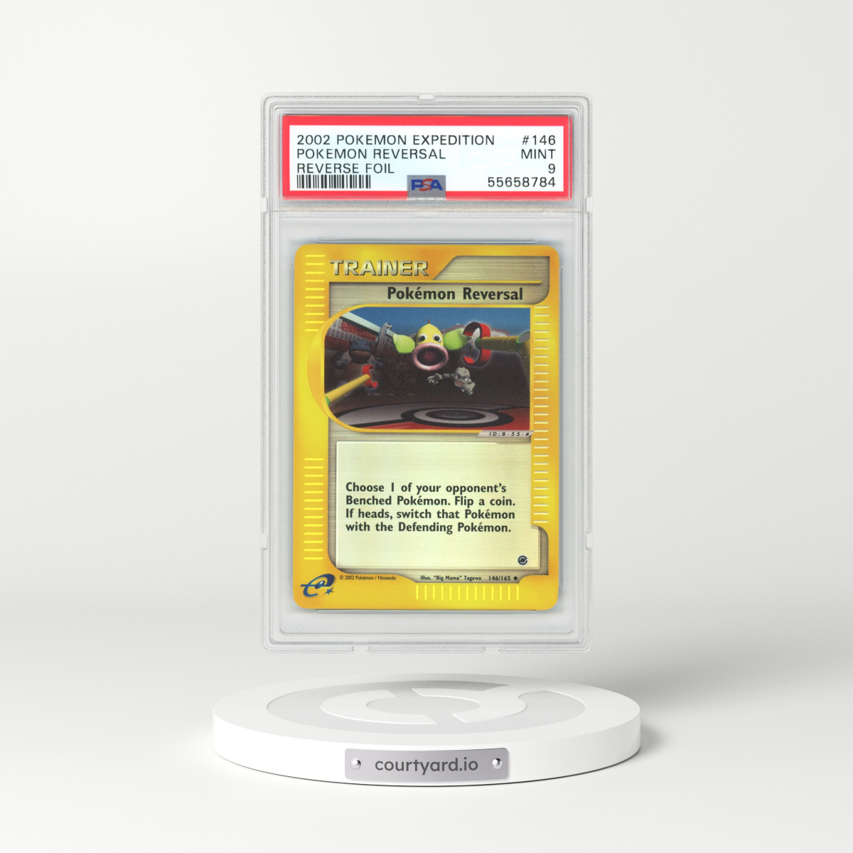 2002 Expedition #146 Pokemon Reversal (PSA 9 MINT)