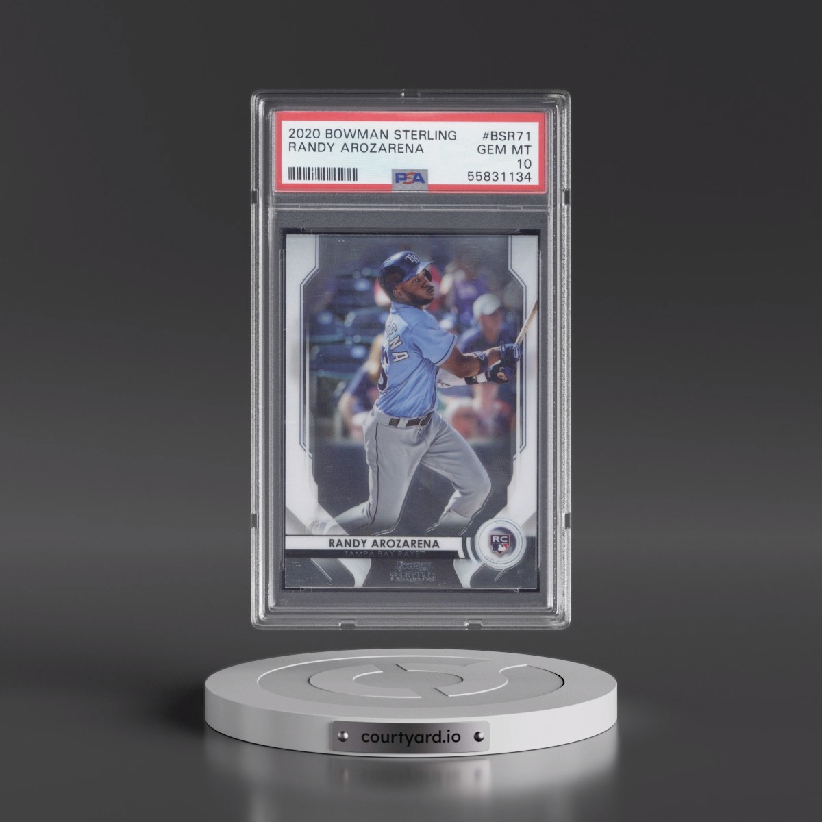 2020 Bowman Sterling Randy Arozarena #BSR71 PSA 10