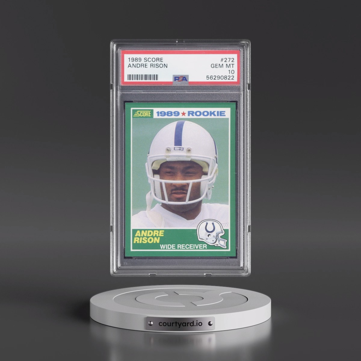 1989 Score #272 Andre Rison (PSA 10 GEM MINT)