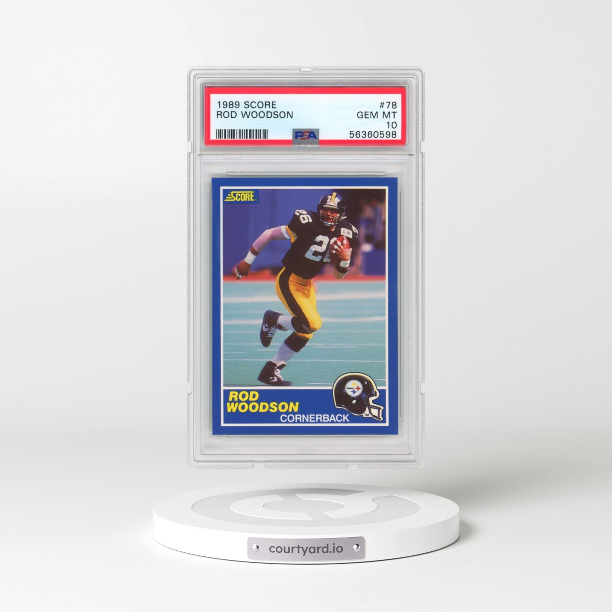 1989 Score #78 Rod Woodson (PSA 10 GEM MINT)