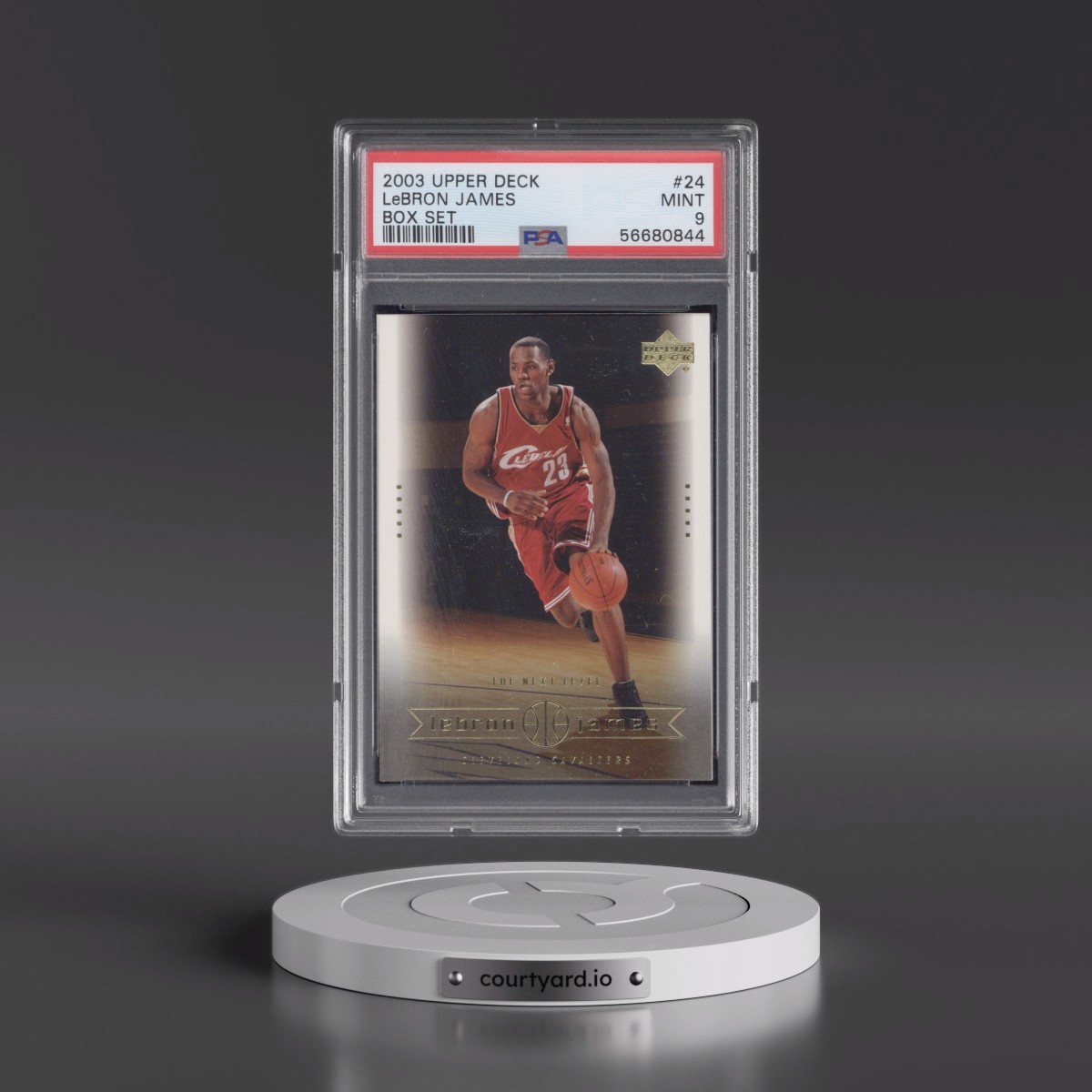 2003 Upper Deck Lebron James Box Set #24 LeBron James (PSA 9 MINT)