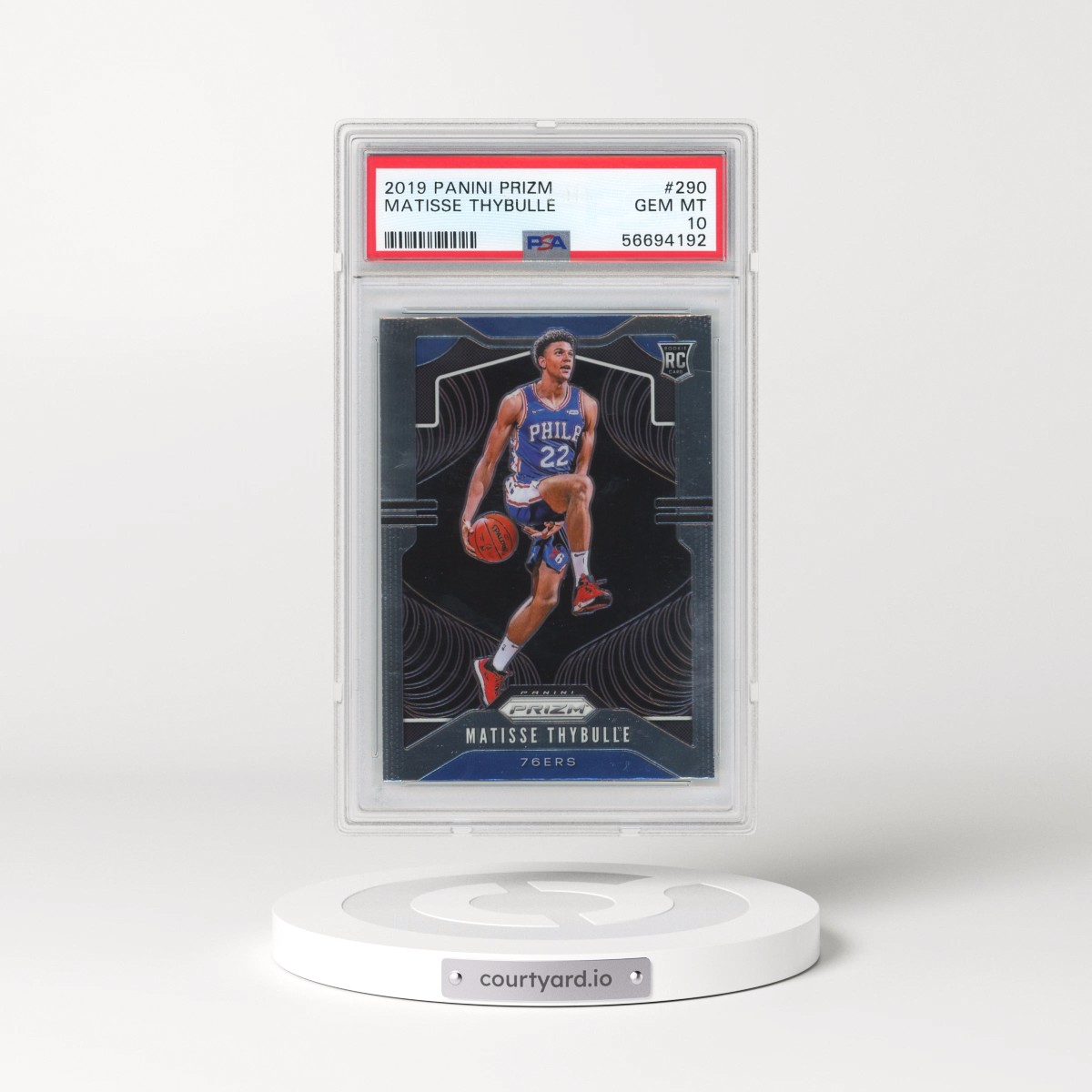 2019 Panini Prizm #290 Matisse Thybulle (PSA 10 GEM MINT)