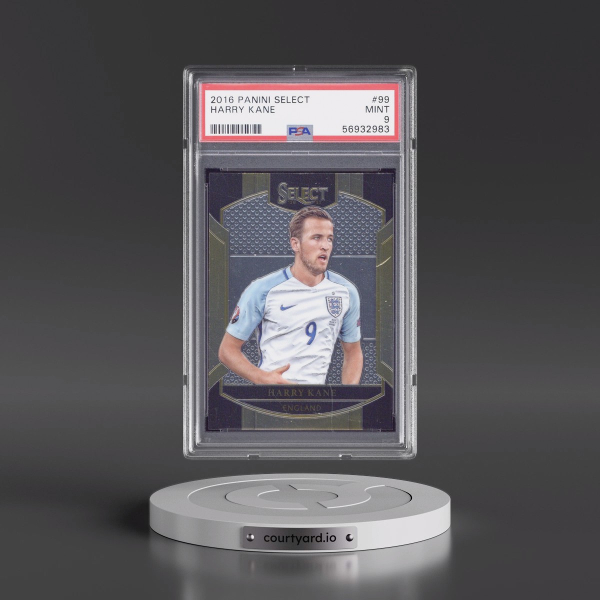 2016 Panini Select #99 Harry Kane (PSA 9 MINT)