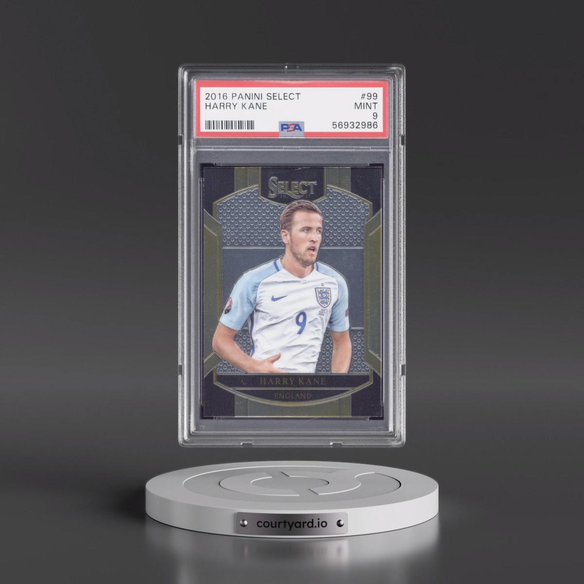 2016 Panini Select #99 Harry Kane (PSA 9 MINT)
