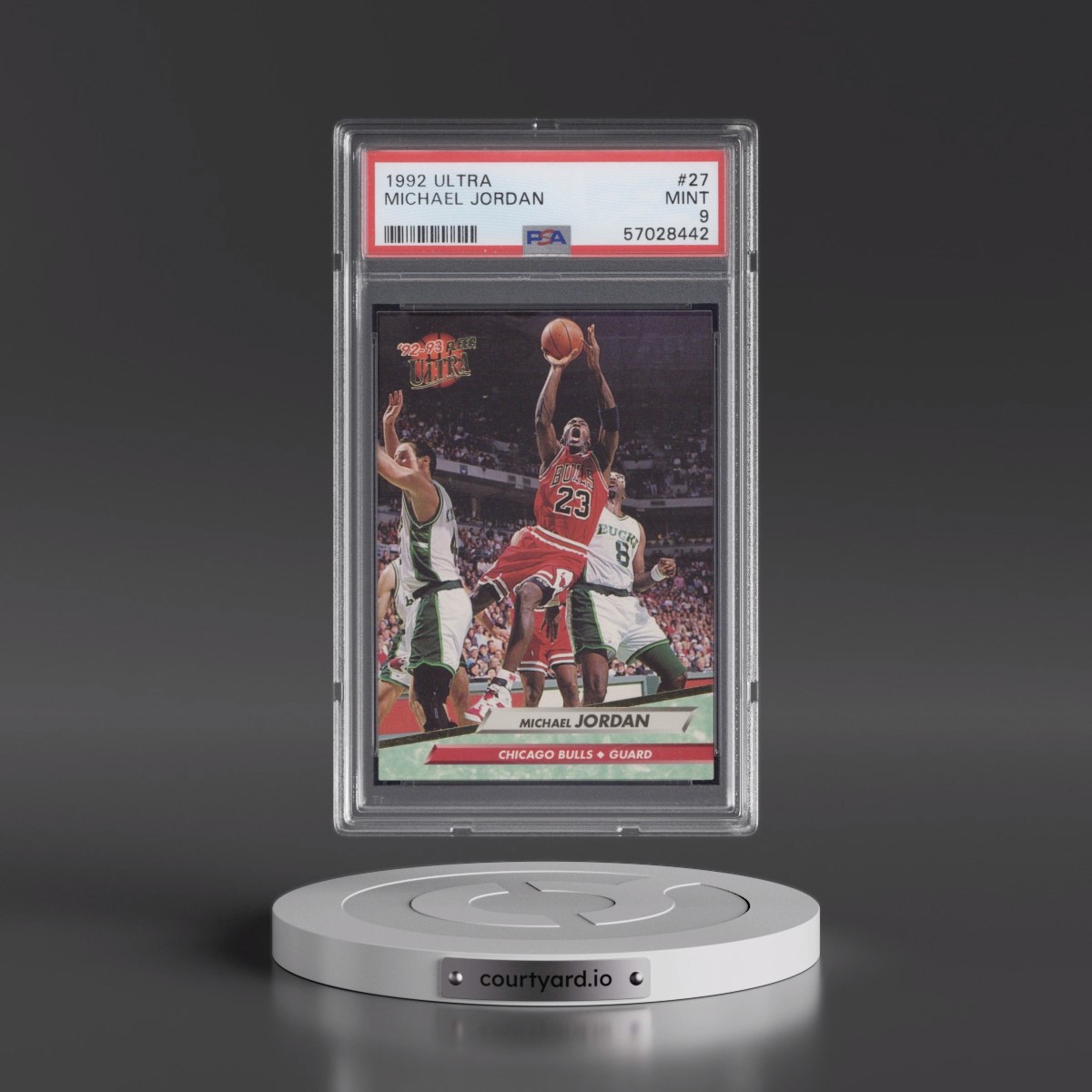 1992 Ultra Michael Jordan #27 PSA 9