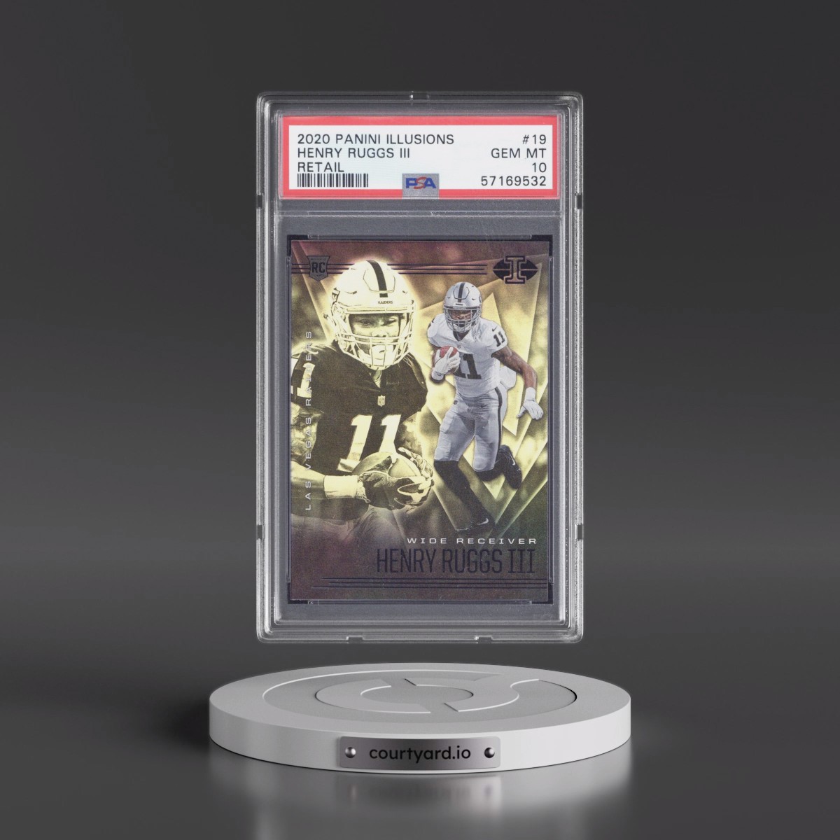 2020 Panini Illusions #19 Henry Ruggs III - Retail (PSA 10 GEM MINT)