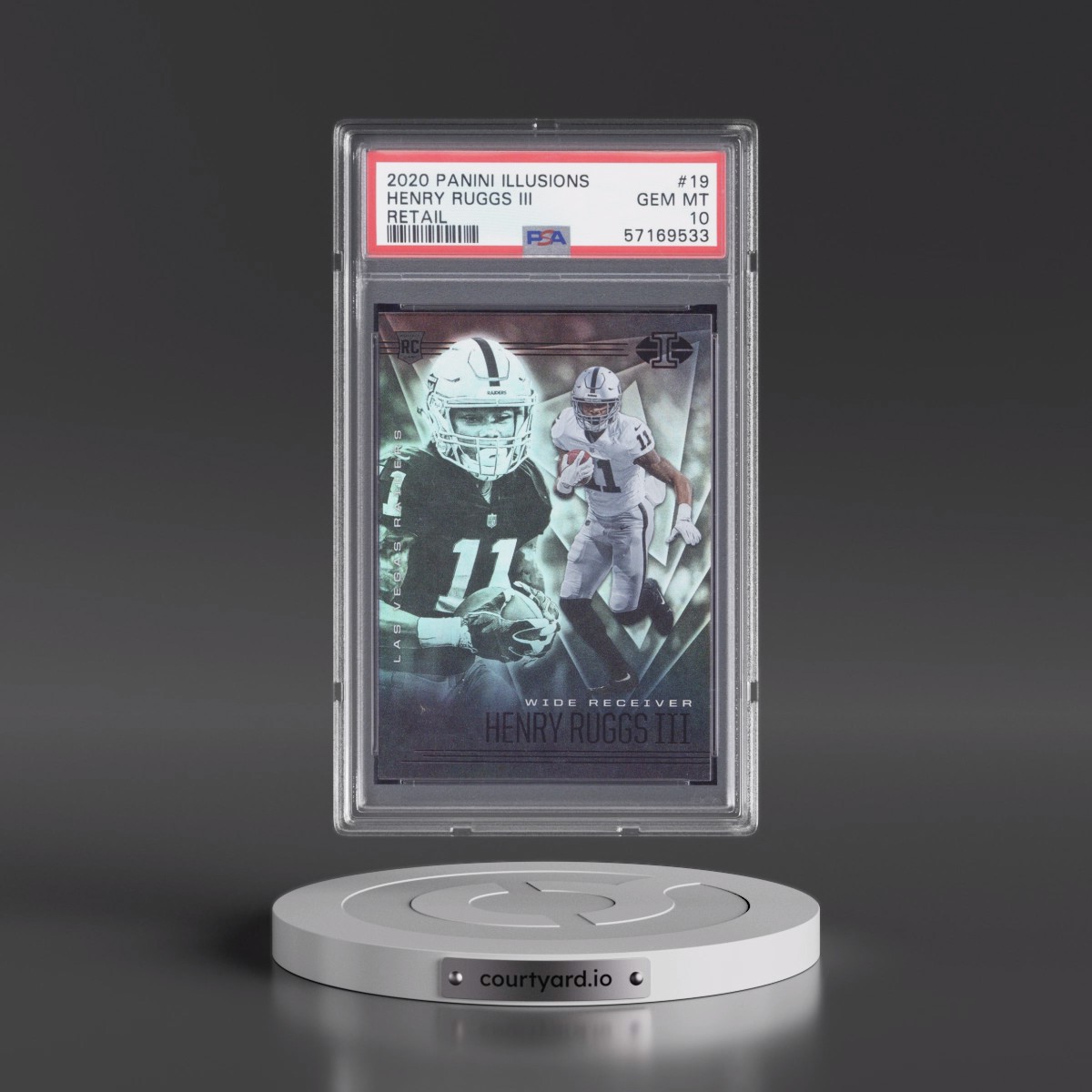 2020 Panini Illusions #19 Henry Ruggs III - Retail (PSA 10 GEM MINT)