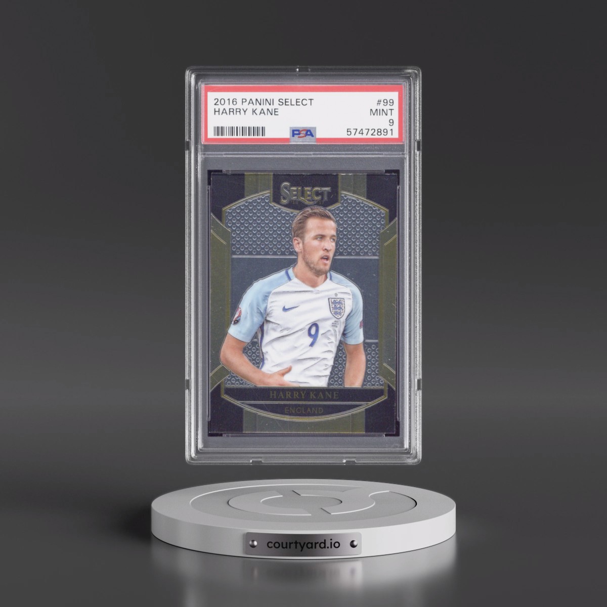 2016 Panini Select #99 Harry Kane (PSA 9 MINT)