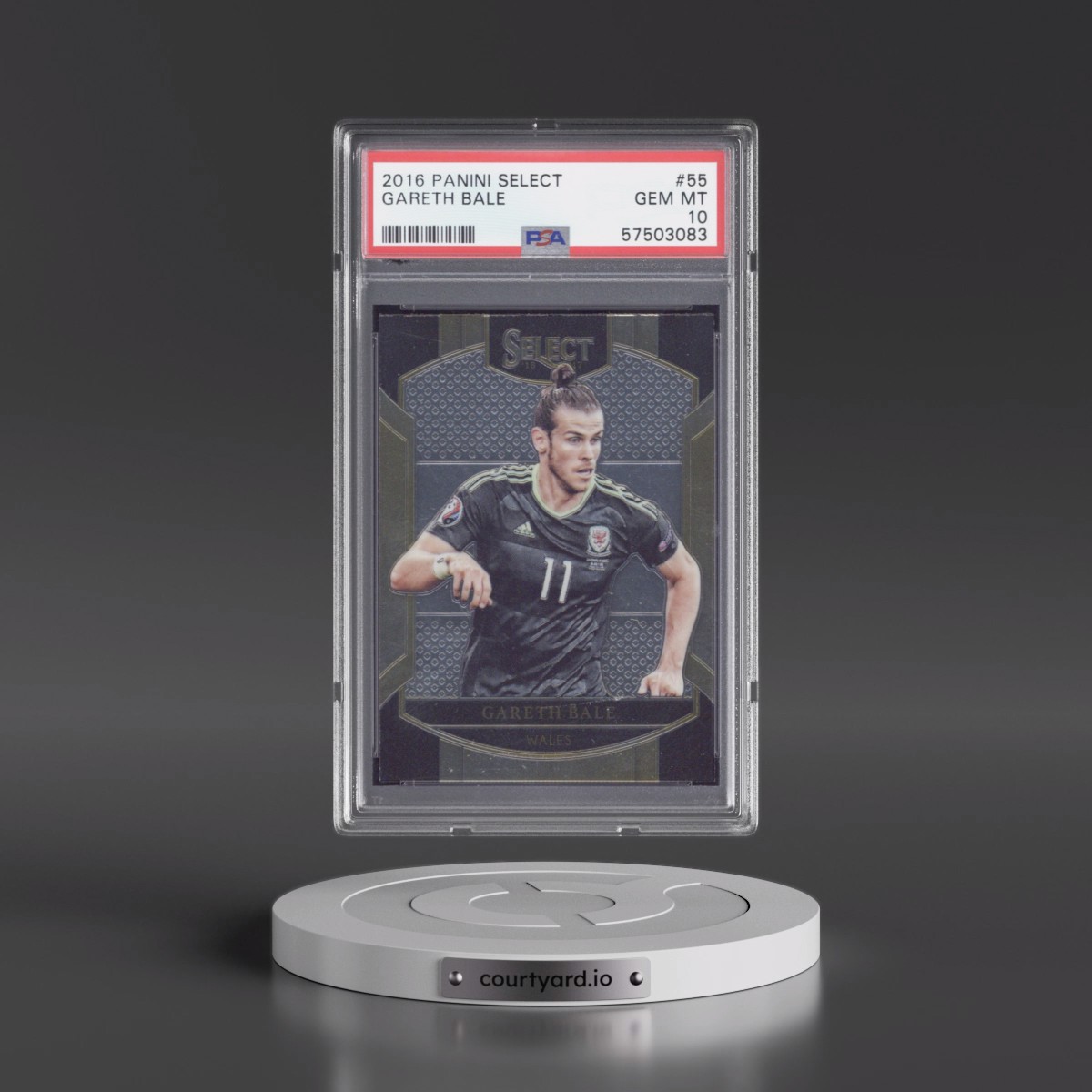 2016 Panini Select #55 Gareth Bale (PSA 10 GEM MINT)