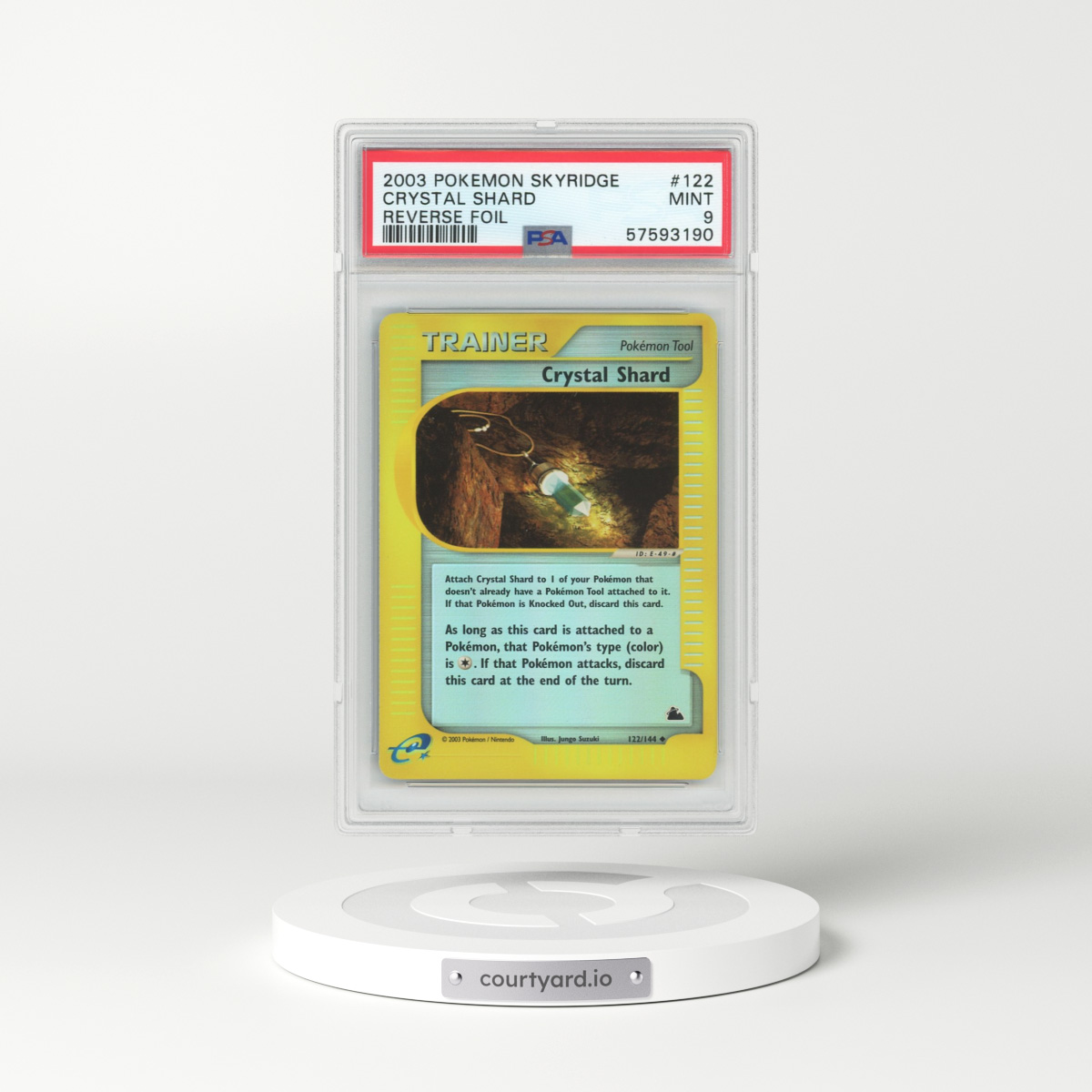 2003 Skyridge #122 Crystal Shard - Holo (PSA 9 MINT)