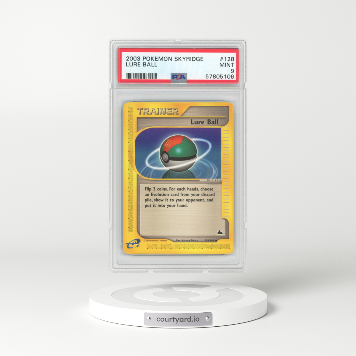 2003 Skyridge #128 Lure Ball (PSA 9 MINT)
