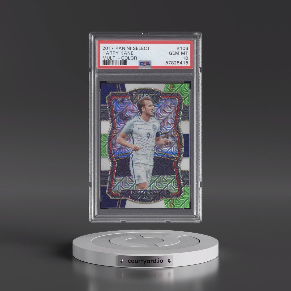 2017 Panini Select Harry Kane - Multi-Color #106 PSA 10