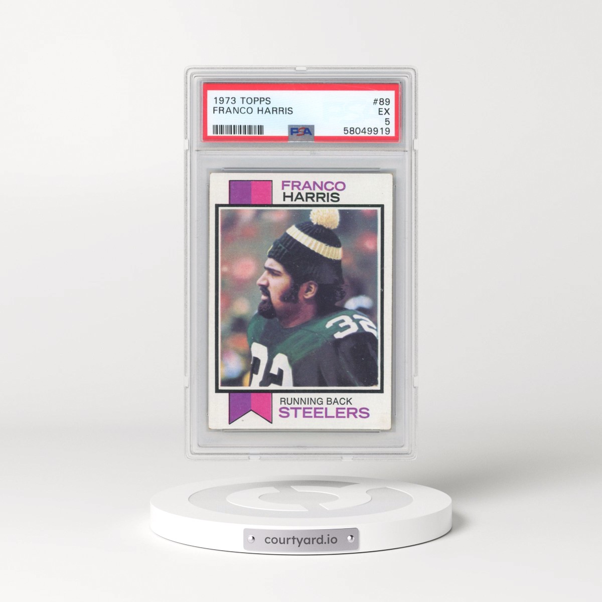 1973 Topps #89 Franco Harris (PSA 5 EX)