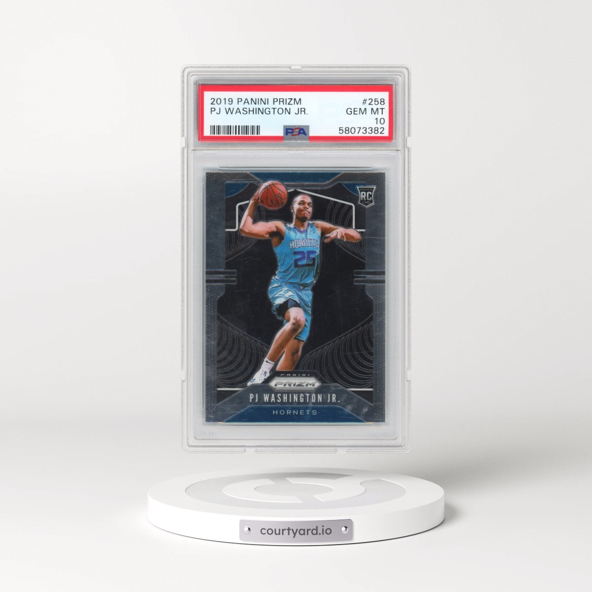 2019 Panini Prizm #258 PJ Washington Jr. (PSA 10 GEM MINT)