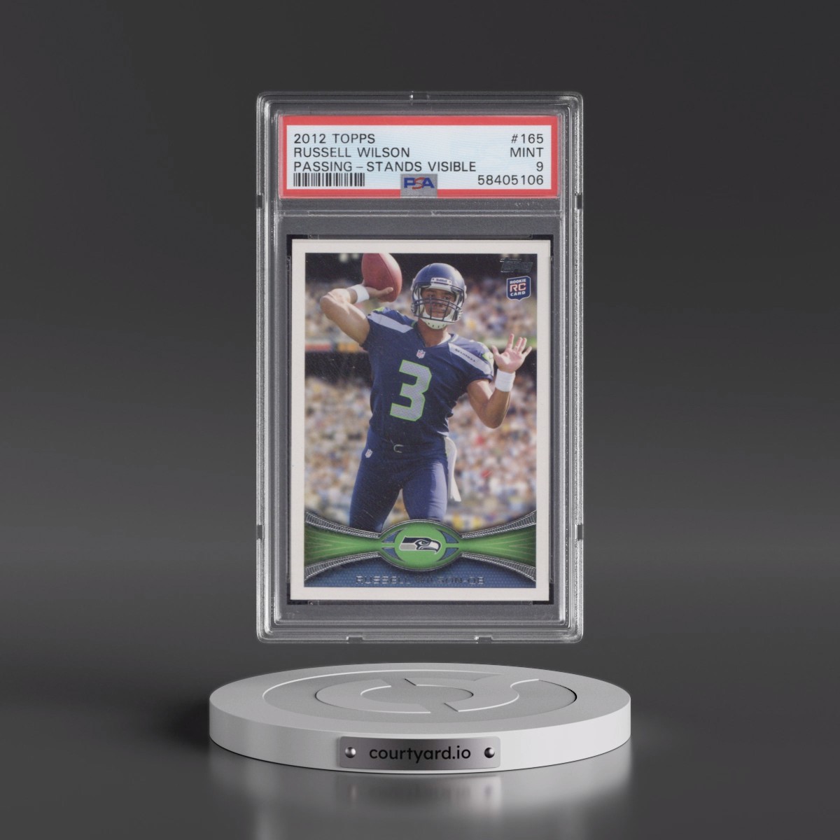 2012 Topps #165 Russell Wilson (PSA 9 MINT)