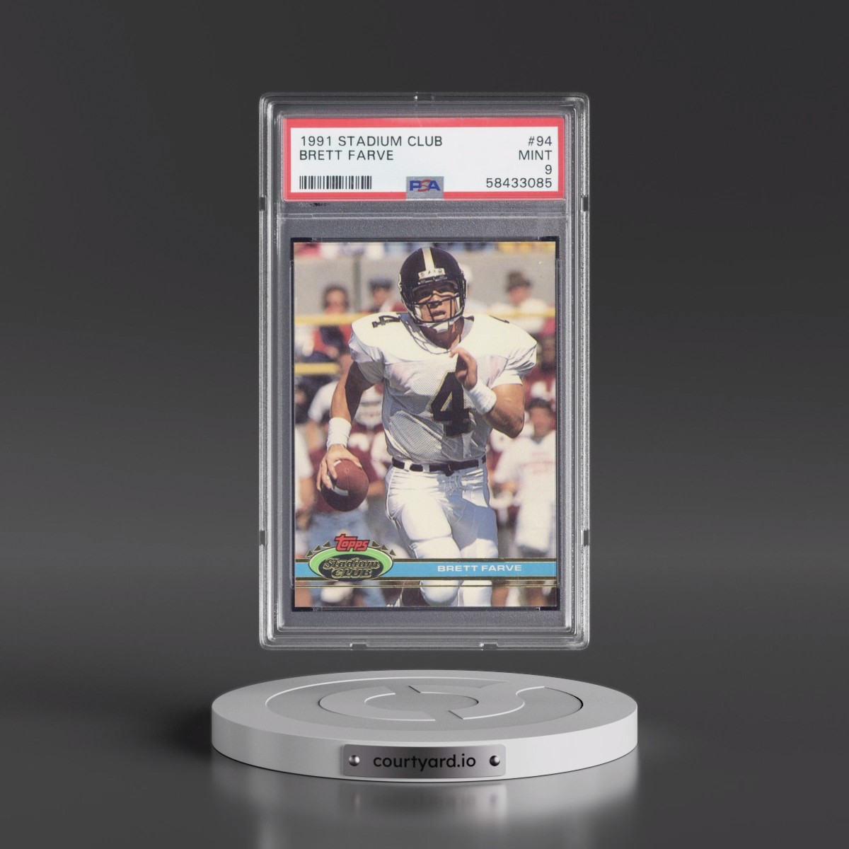 1991 Stadium Club #94 Brett Farve (PSA 9 MINT)
