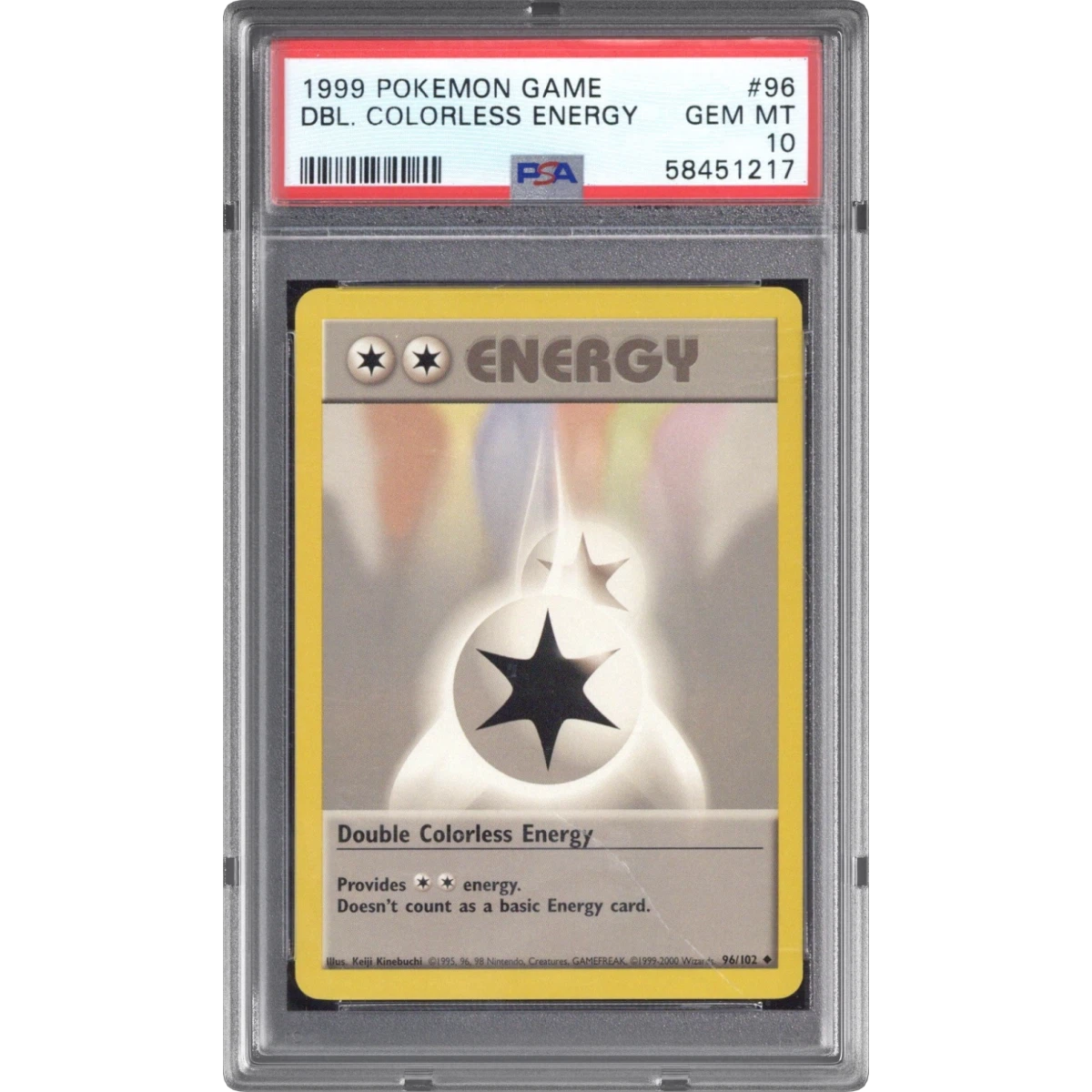 Double Colorless Energy card artwork