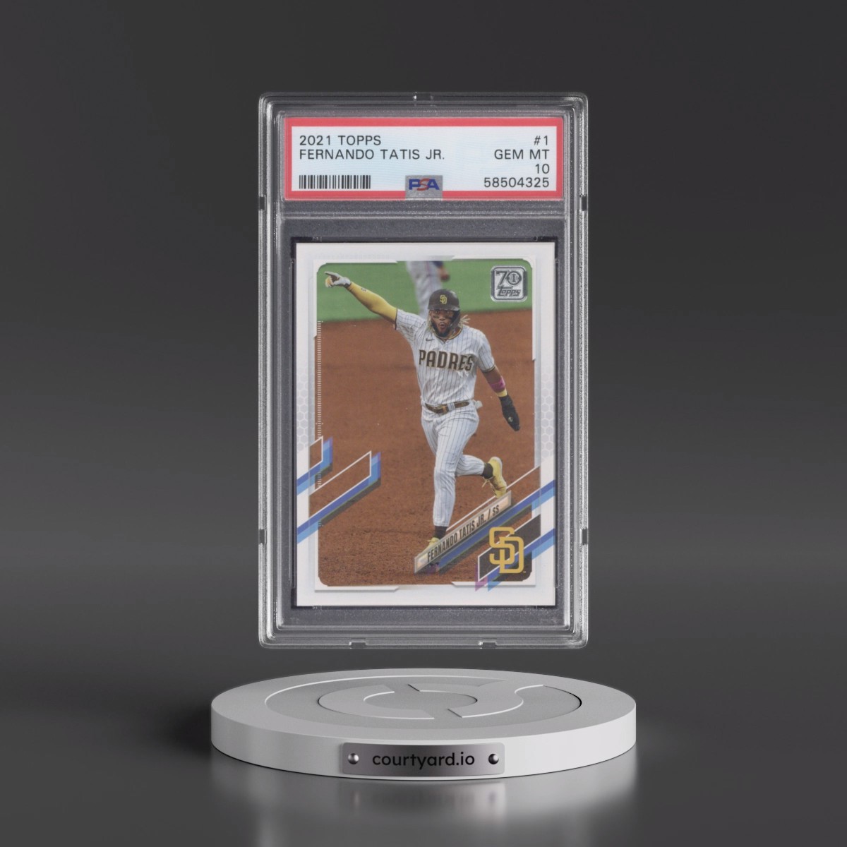 2021 Topps #1 Fernando Tatis Jr. (PSA 10 GEM MINT)