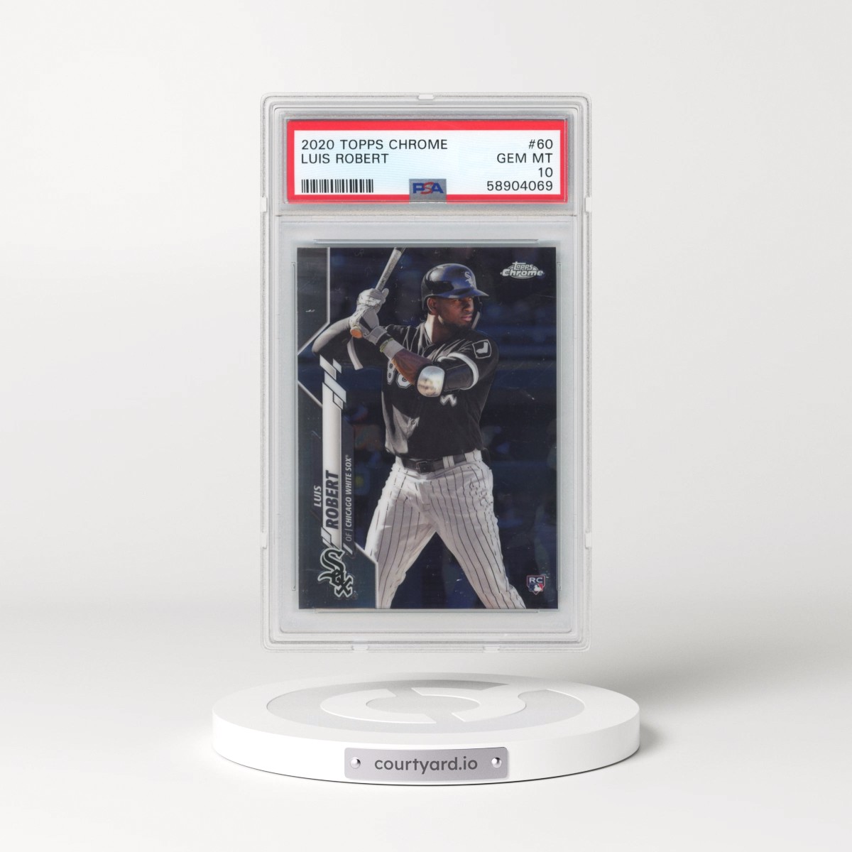 2020 Topps Chrome #60 Luis Robert (PSA 10 GEM MINT)
