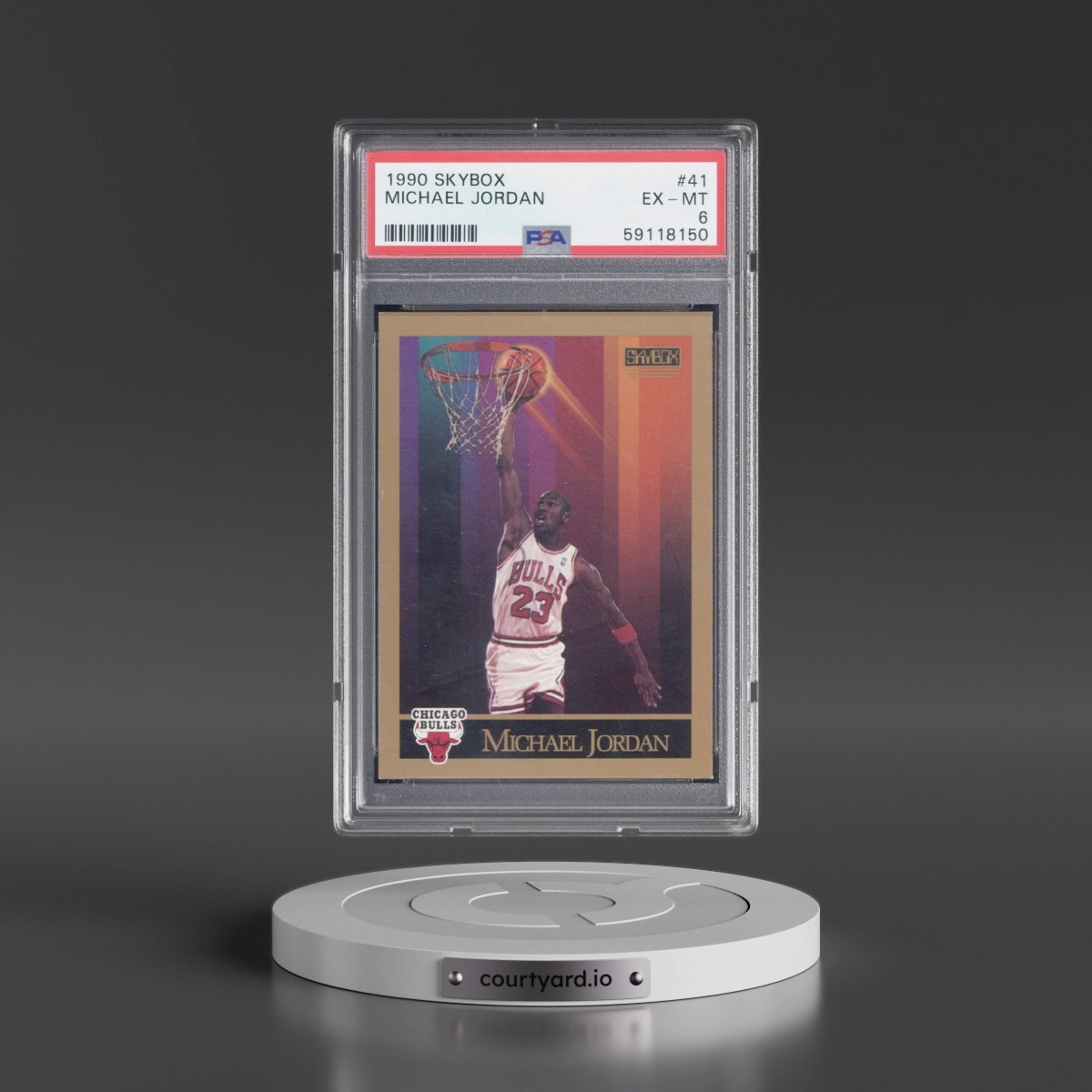1990 Skybox #41 Michael Jordan (PSA 6 EX-MT)
