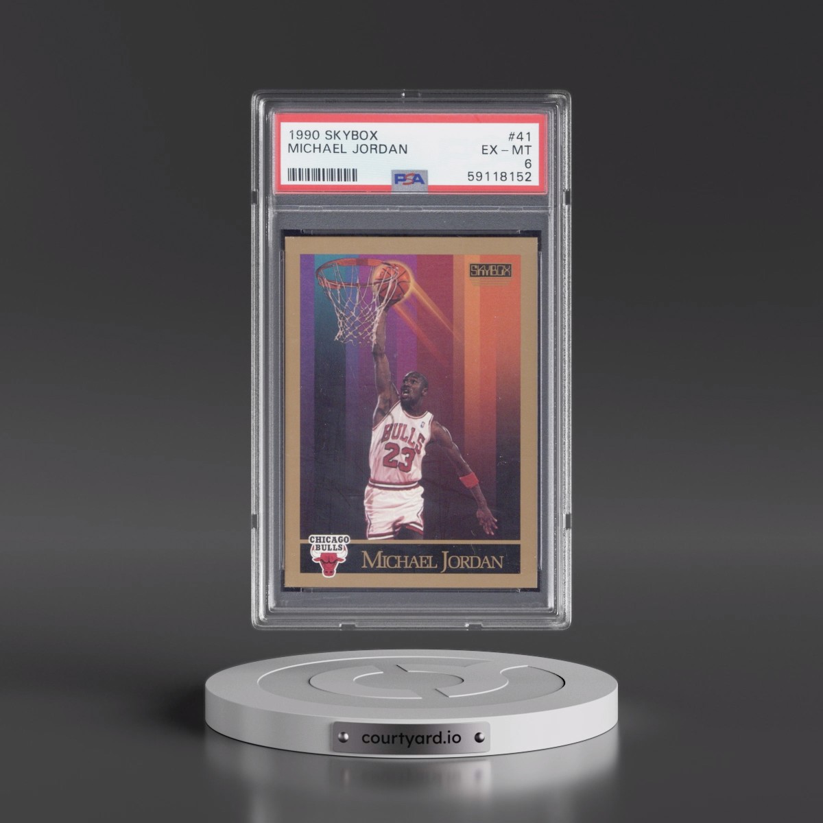 1990 Skybox #41 Michael Jordan (PSA 6 EX-MT)
