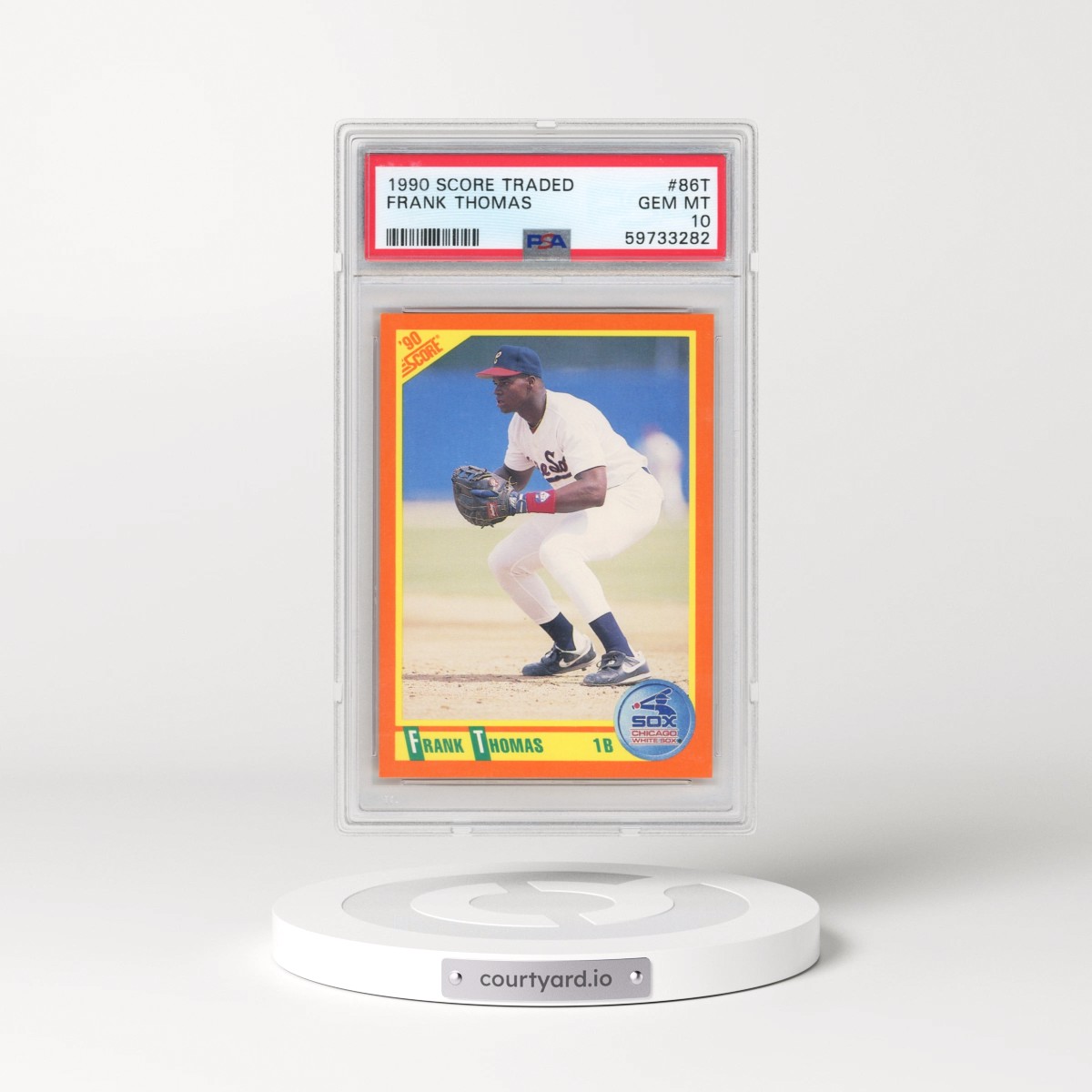 1990 Score Traded #86T Frank Thomas (PSA 10 GEM MINT)
