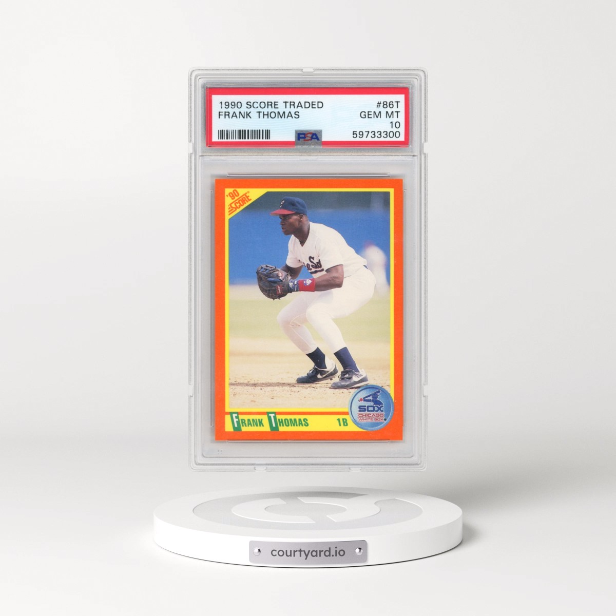 1990 Score Traded #86T Frank Thomas (PSA 10 GEM MINT)