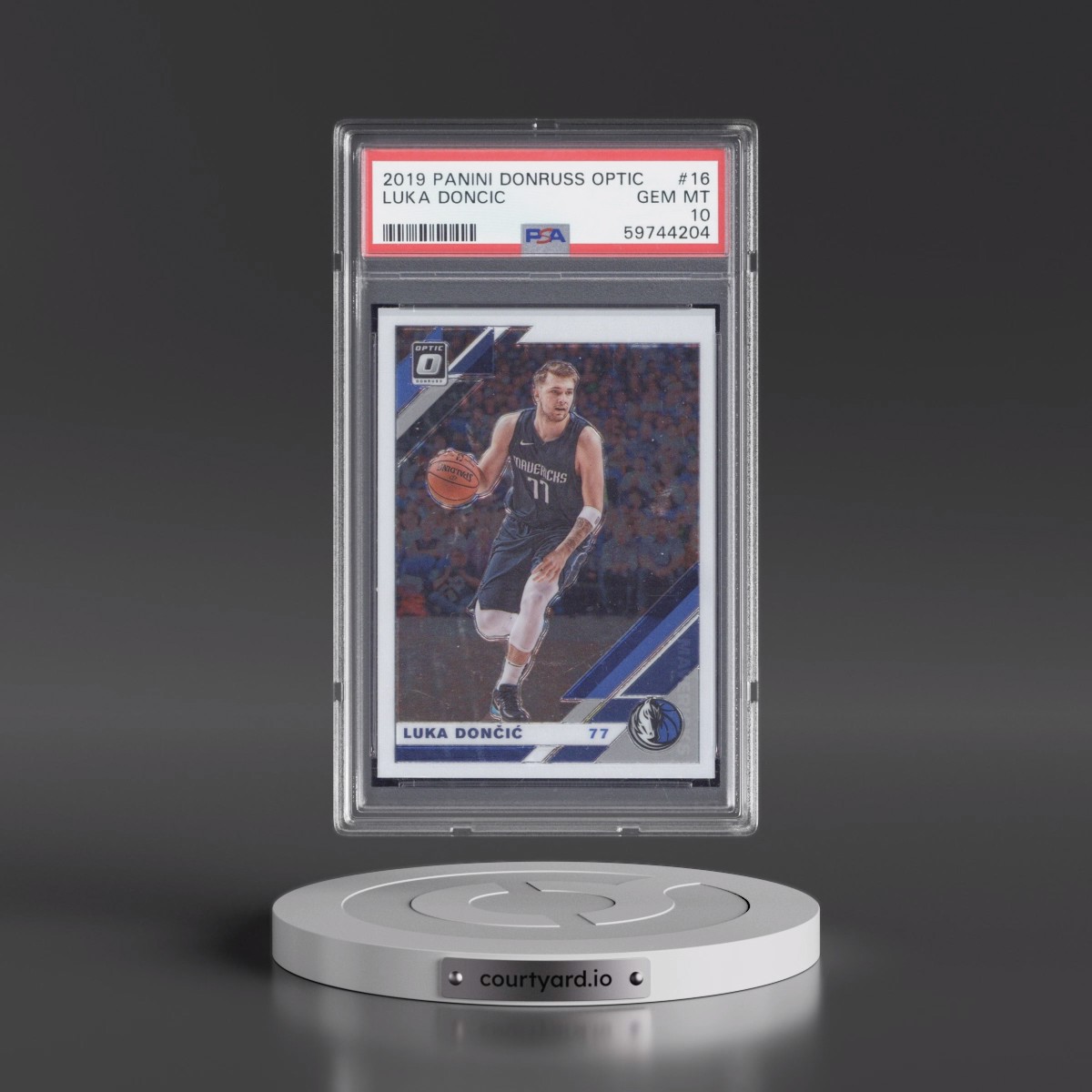 2019 Panini Donruss Optic Luka Doncic #16 PSA 10