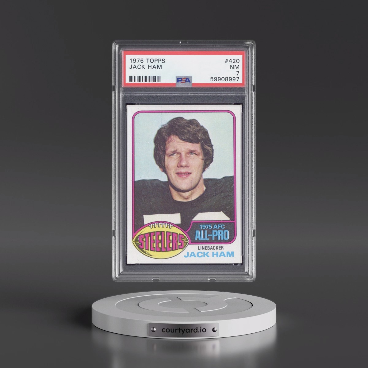 1976 Topps Jack Ham #420 PSA 7