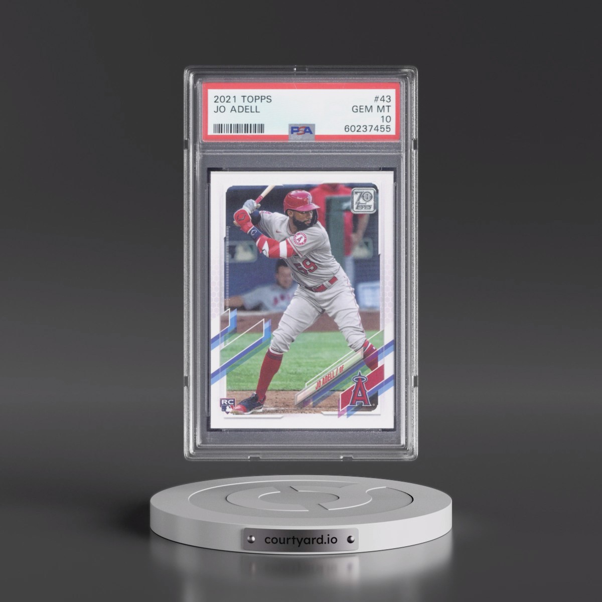 2021 Topps Jo Adell #43 PSA 10