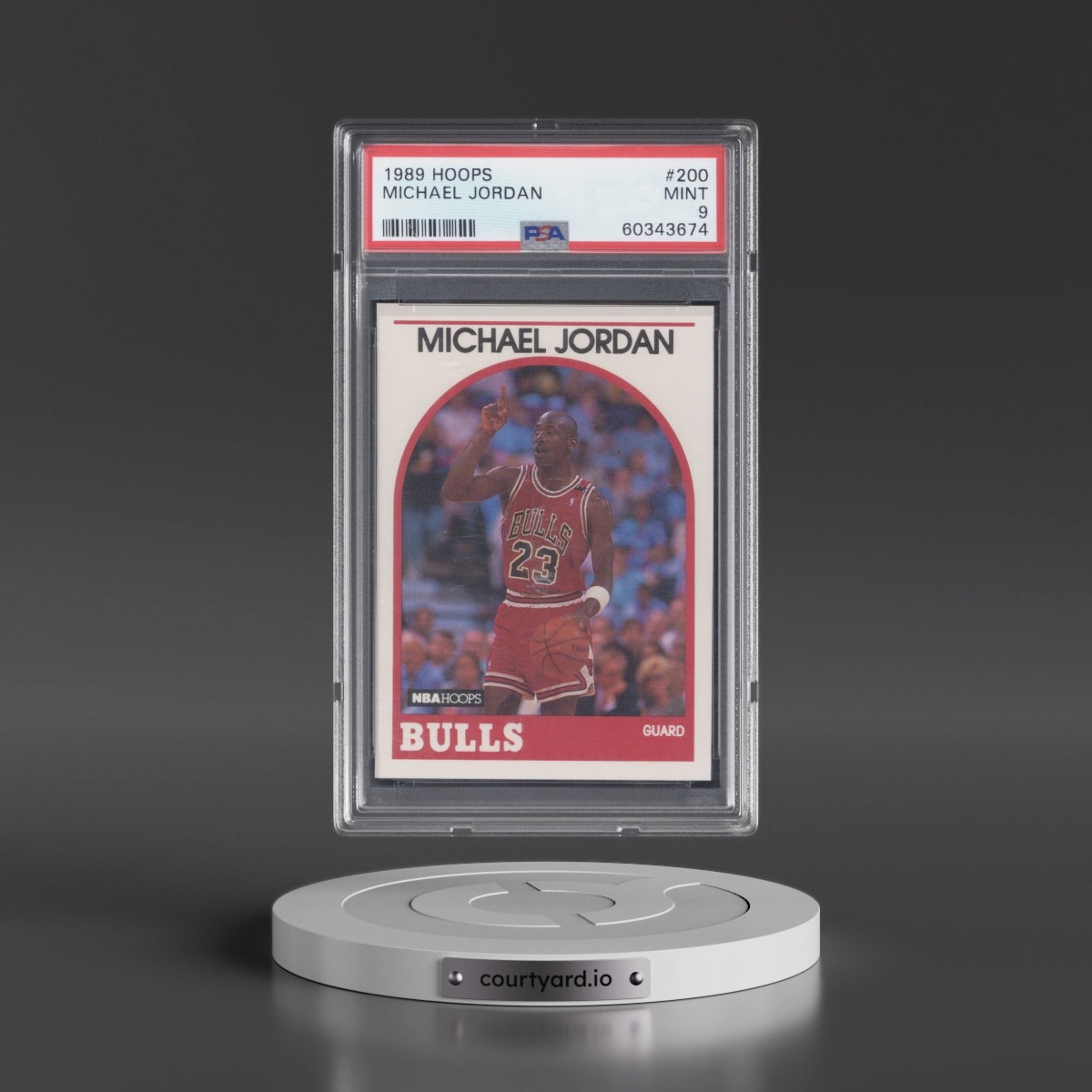 1989 Hoops Michael Jordan #200 PSA 9