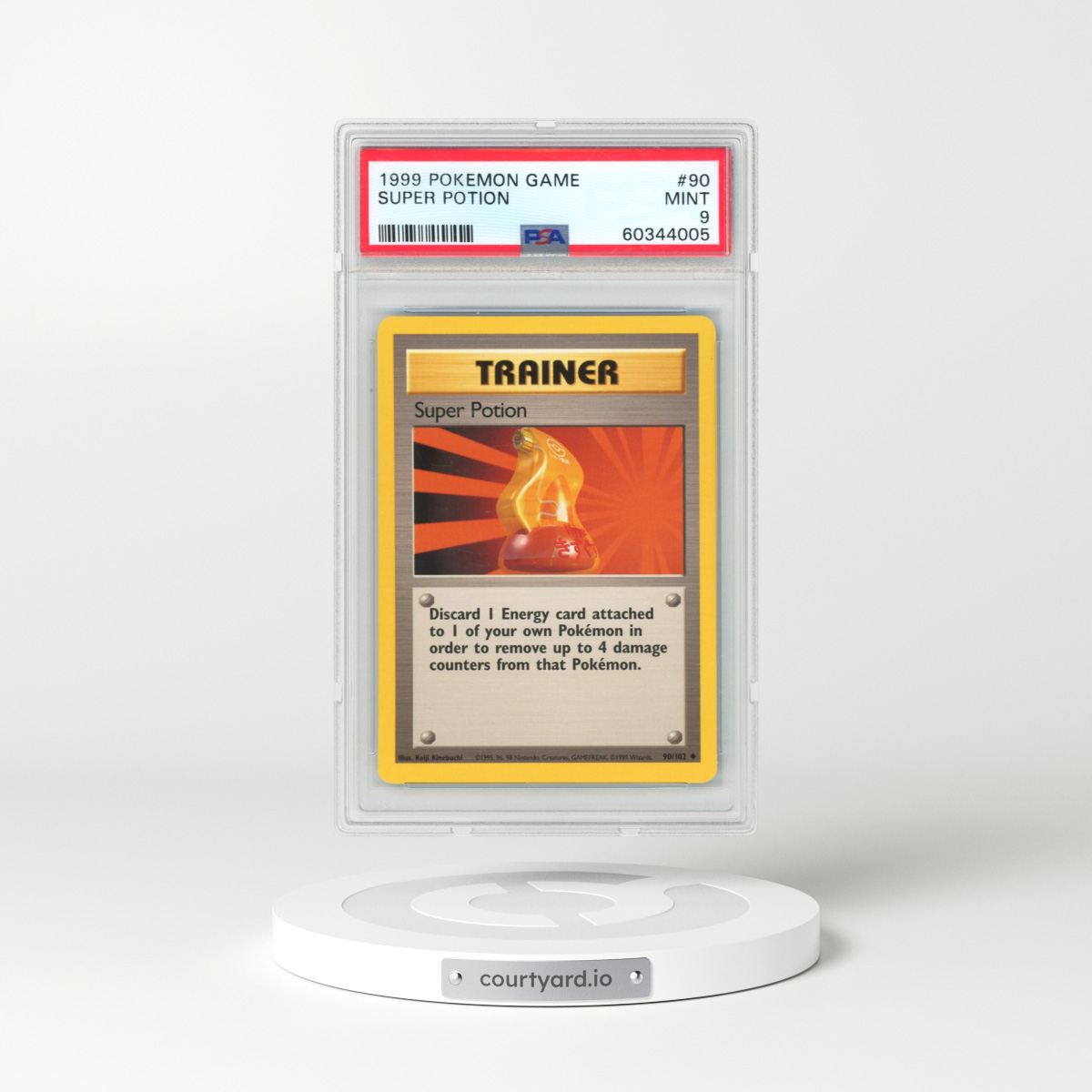 1999 Pokémon Game #90 Super Potion (PSA 9 MINT)