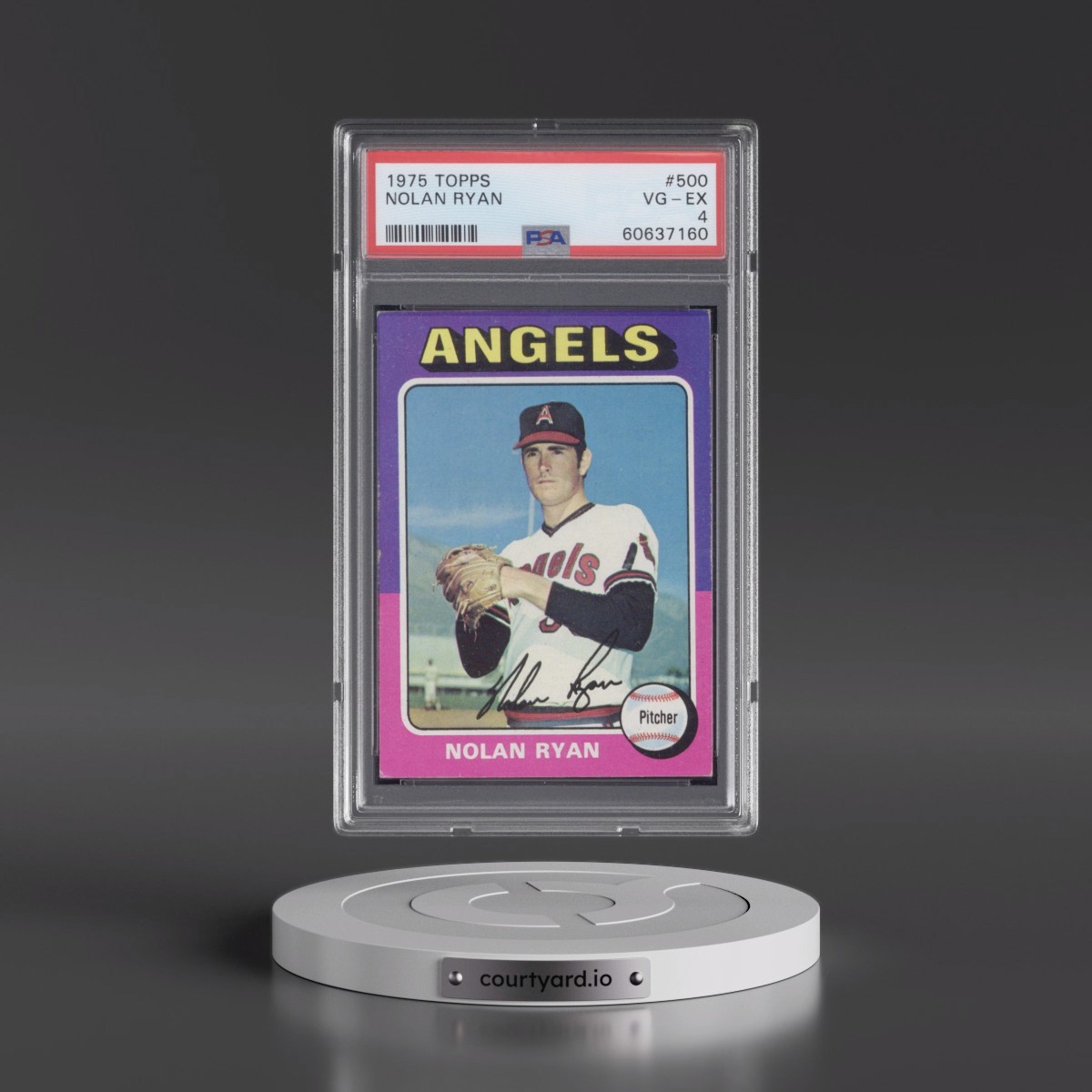 1975 Topps #500 Nolan Ryan (PSA 4 VG-EX)