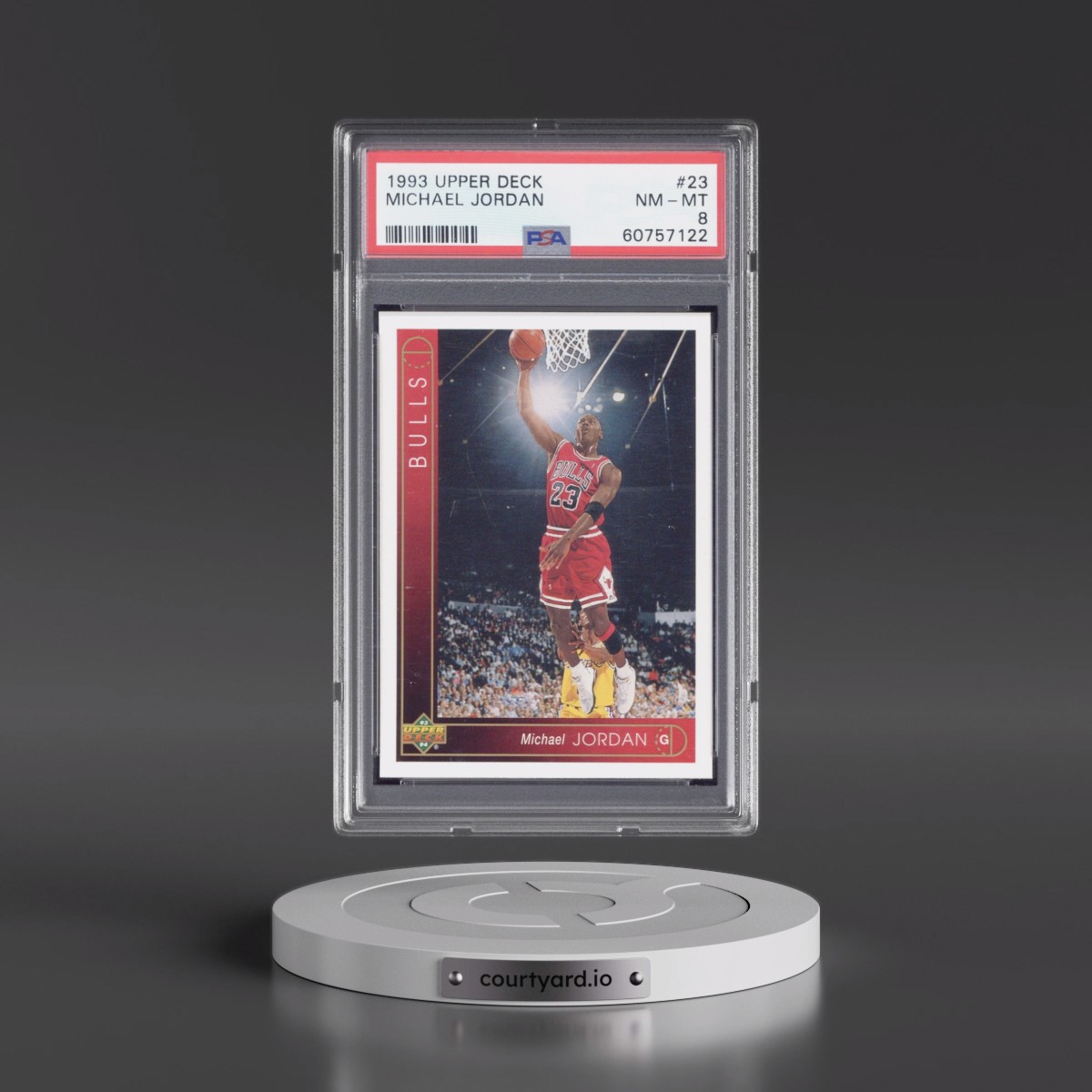 1993 Upper Deck #23 Michael Jordan (PSA 8 NM-MT)
