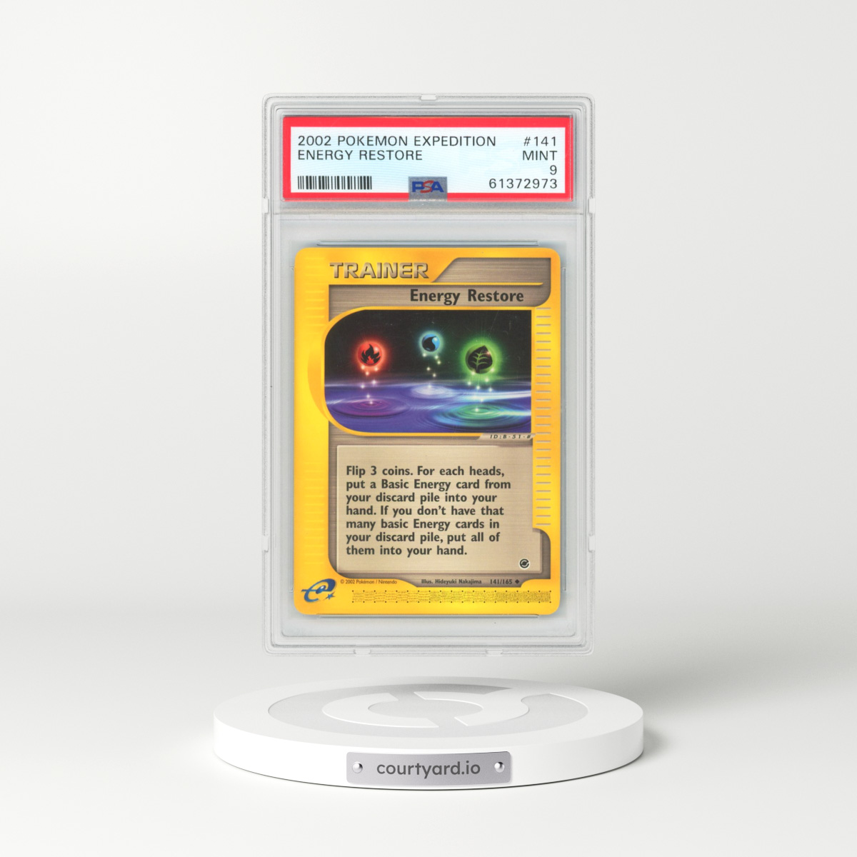 2002 Expedition #141 Energy Restore (PSA 9 MINT)