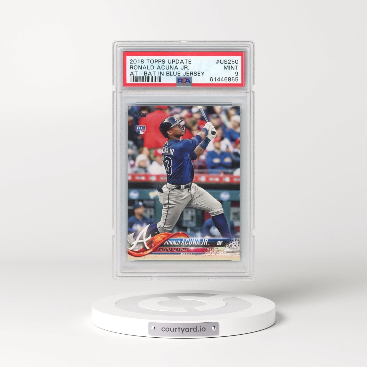 2018 Topps Update #US250 Ronald Acuna Jr. (PSA 9 MINT)