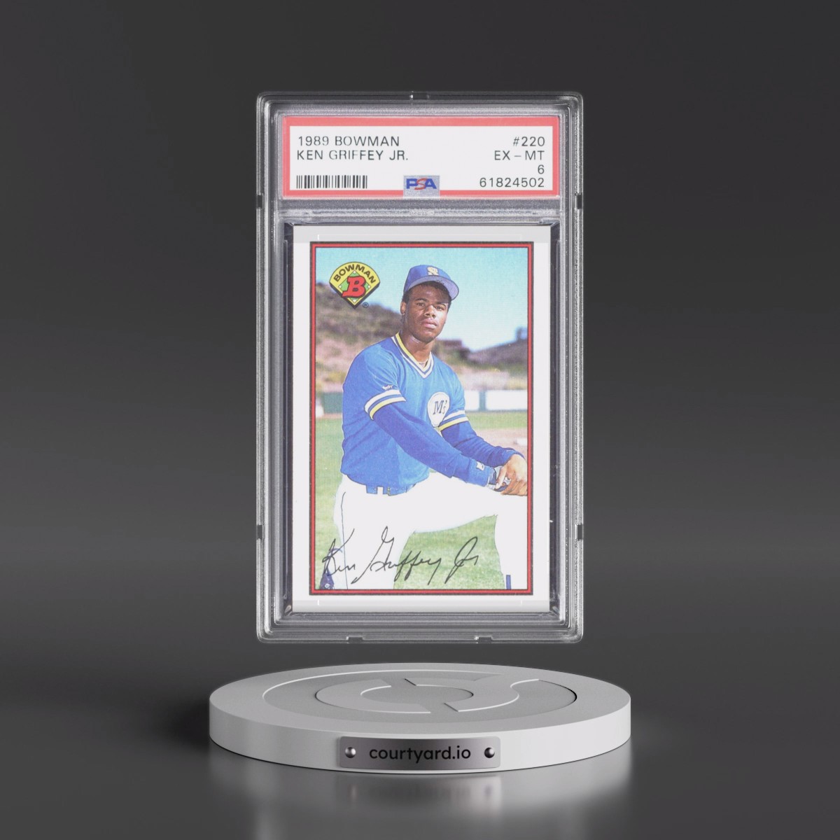 1989 Bowman #220 Ken Griffey Jr (PSA 6 EX-MT)