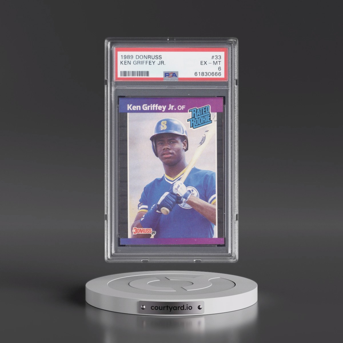 1989 Donruss #33 Ken Griffey Jr (PSA 6 EX-MT)
