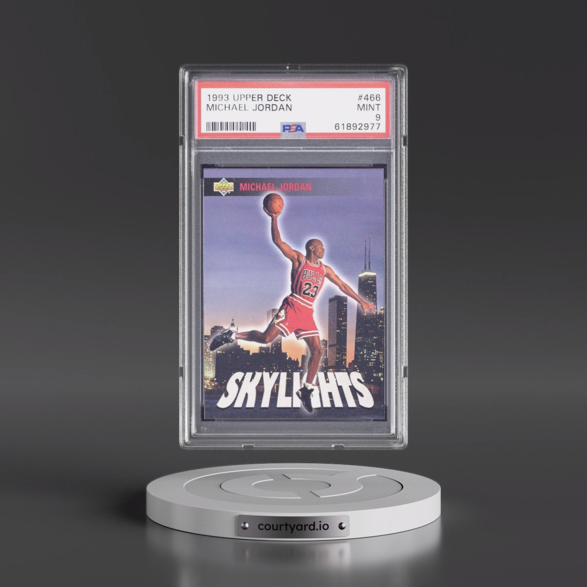 1993 Upper Deck #466 Michael Jordan (PSA 9 MINT)