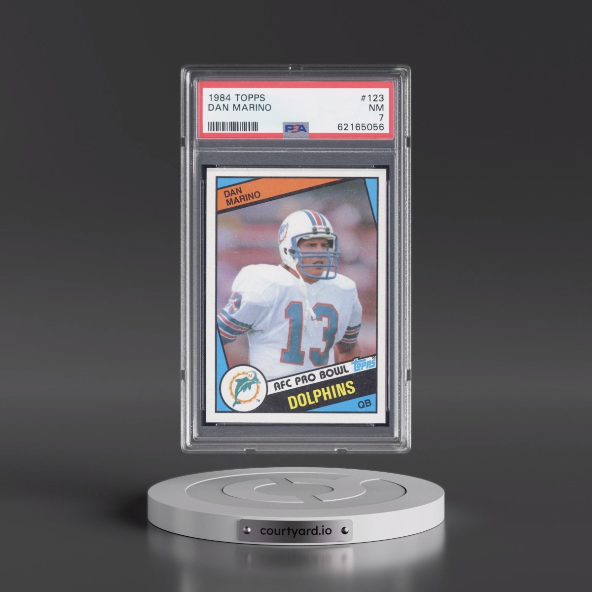 1984 Topps Dan Marino #123 PSA 7
