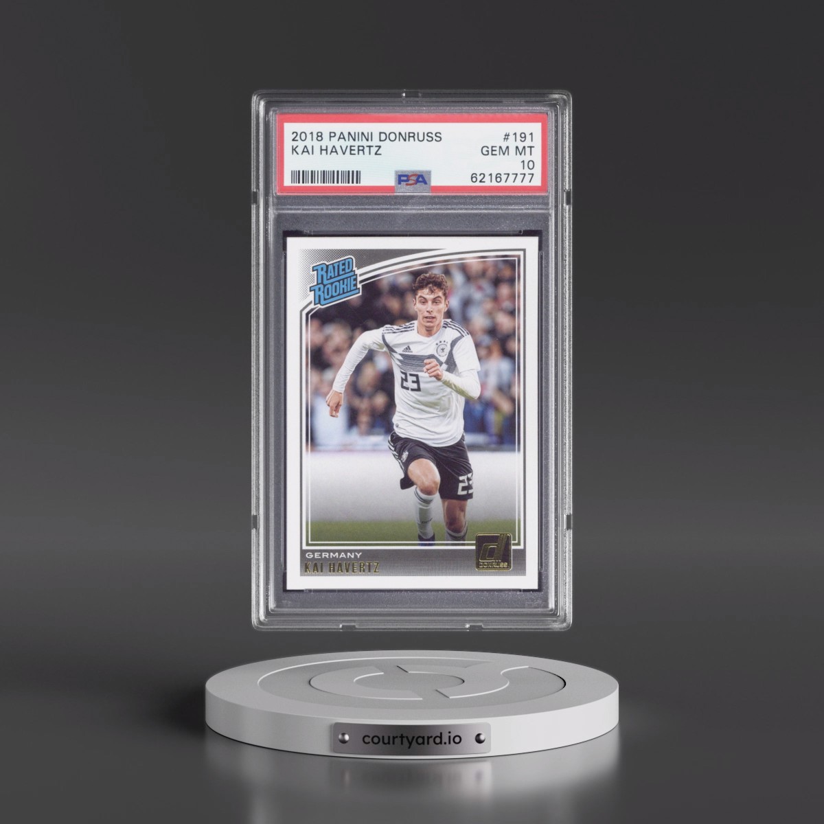 2018 Panini Donruss #191 Kai Havertz (PSA 10 GEM MINT)