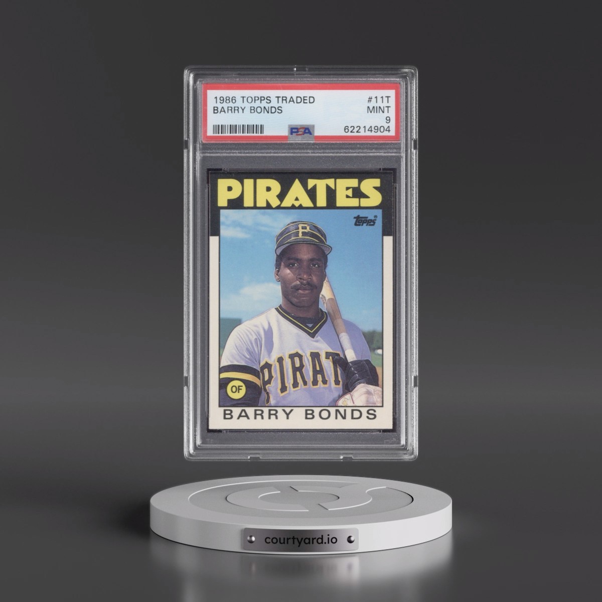 1986 Topps Traded #11T Barry Bonds (PSA 9 MINT)
