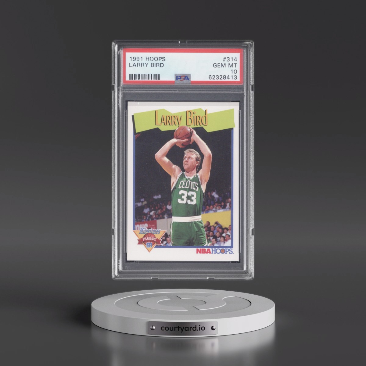 1991 Hoops Larry Bird #314 PSA 10