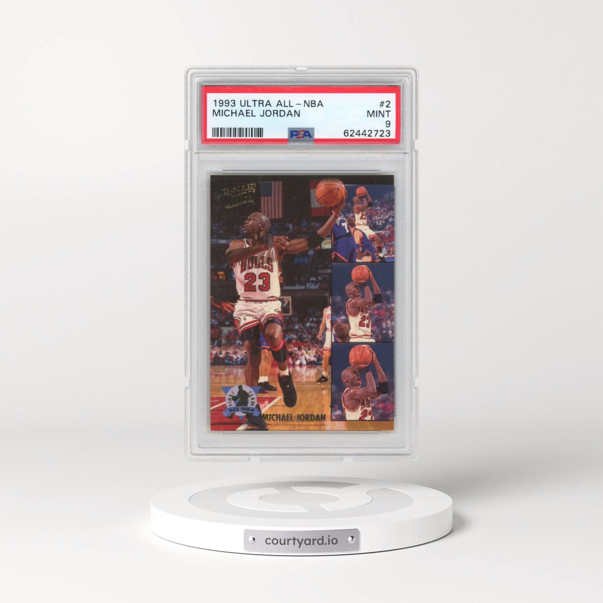 1993 Ultra All-NBA #2 Michael Jordan (PSA 9 MINT)