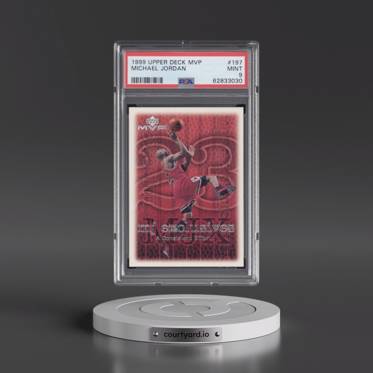 1999 Upper Deck MVP Michael Jordan #197 PSA 9