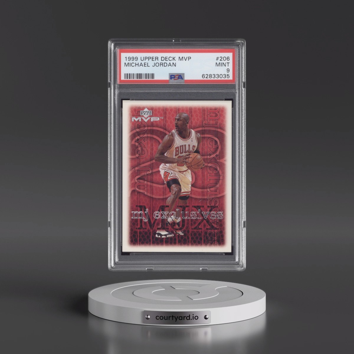 1999 Upper Deck MVP Michael Jordan #206 PSA 9