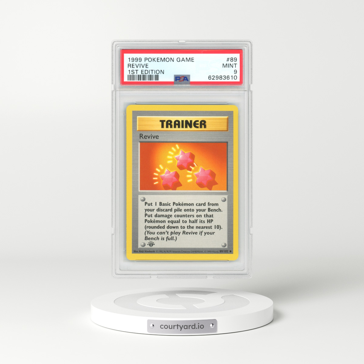 1999 Base Set #89 Revive - 1st Edition (PSA 9 MINT)