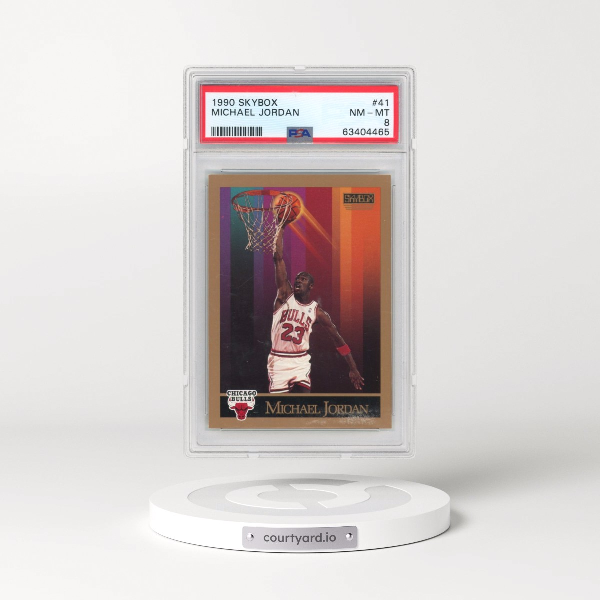 1990 Skybox #41 Michael Jordan (PSA 8 NM-MT)