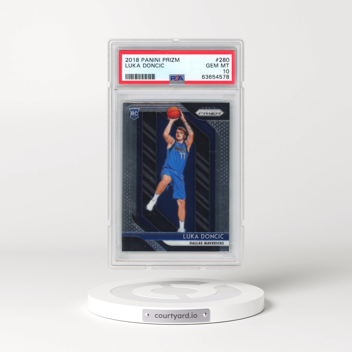 2018 Panini Prizm #280 Luka Doncic (PSA 10 GEM MINT)