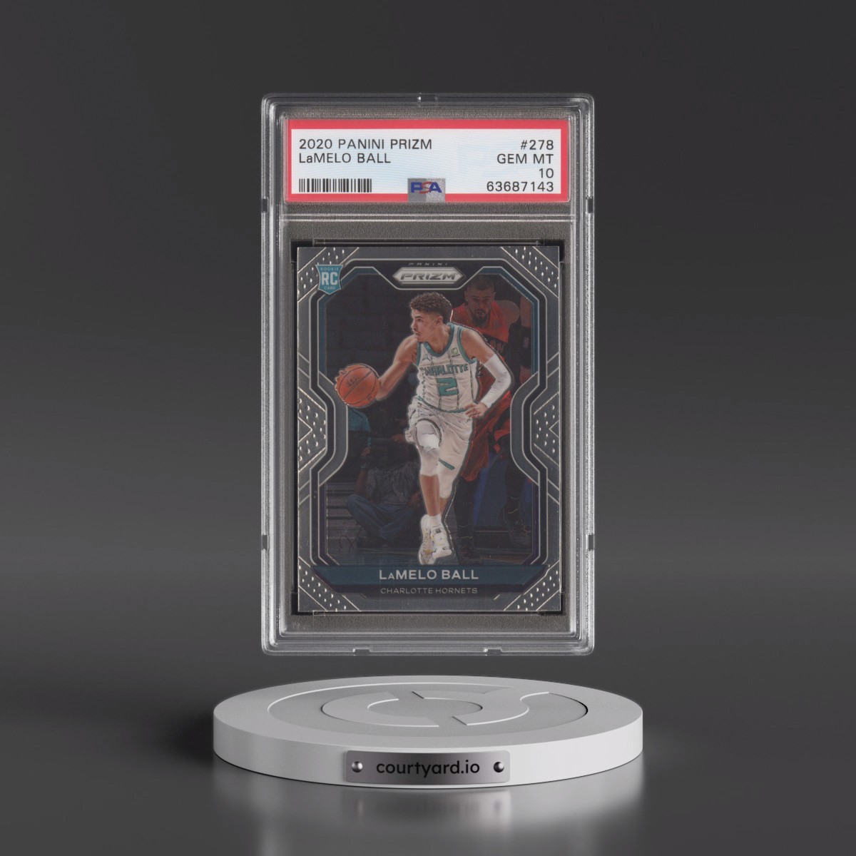 2020 Panini Prizm #278 LaMelo Ball (PSA 10 GEM MINT)